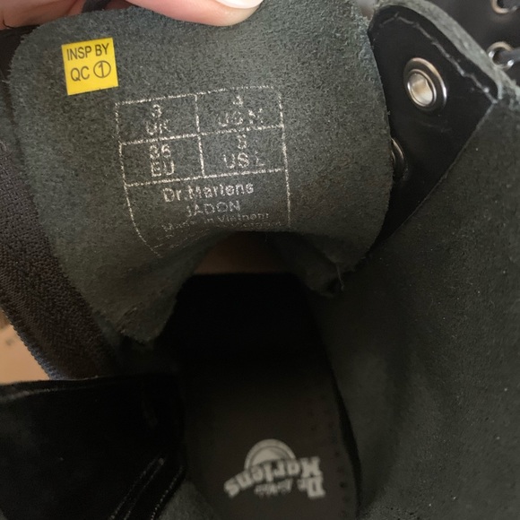 dr martens- jadon platform authentic leather boots - Picture 12 of 15